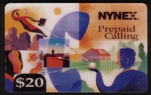 $20. English (White Denom) Modern Art: Keep In Touch. Average USED Phone Card - Picture 1 of 2