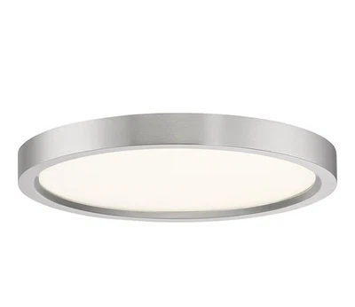 Quoizel Outskirts 8" Wide LED Flush Mount Ceiling Fixture Model: OST1708BN - Image 1 of 2