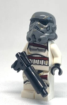 LEGO® Star Wars Night Trooper Zombie Gray Helmet Minifigure Ahsoka Series 75412 Foto 1 de 4