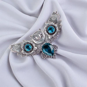 Apatite Gemstone 925 Sterling Silver Jewelry Unique Pendant 1.27" Gift For Women - Picture 1 of 6