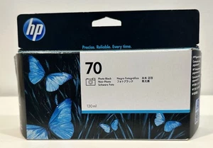 Cartucho de tinta original HP C9449A HP 70 foto tinta negra 130 ml en caja caducidad agosto 2021 - Imagen 1 de 9