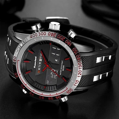 Luxury Brand Readeel Mens Boys Quartz Wrist Watch  Digital Military Sports Xmas - image 1 of 3
