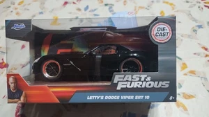 Fast & Furious Letty's Dodge Viper SRT 10 Collector Car Diecast 1:32 Scale New - Picture 1 of 2