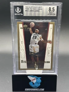 2003 Upper Deck MVP Rising to the Occasion LeBron James #RO2 RC Rookie BGS 8.5 - Bild 1 von 2