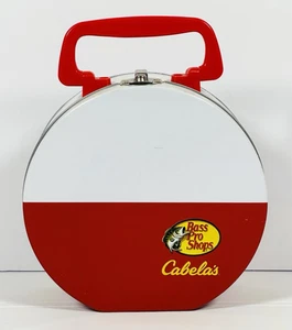 Bass Pro Shops Cabela's Sammlerstück Bobber geformte Dose mit Griff - Bild 1 von 7