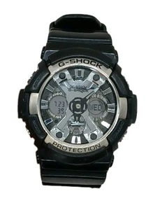 CASIO G-SHOCK GA-200BW Resin Quartz Digital Analog Watch - Black *NEW BATTERY* - Picture 1 of 10