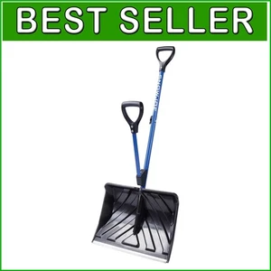 Pala de nieve ligera de 20 pulgadas con agarre ergonómico para quitar la nieve cómodamente - Imagen 1 de 10