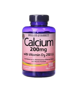 Holland & Barrett VEGAN Calcium Magnesium Vitamin D & Zinc 200 Tablet Supplement - Picture 1 of 2