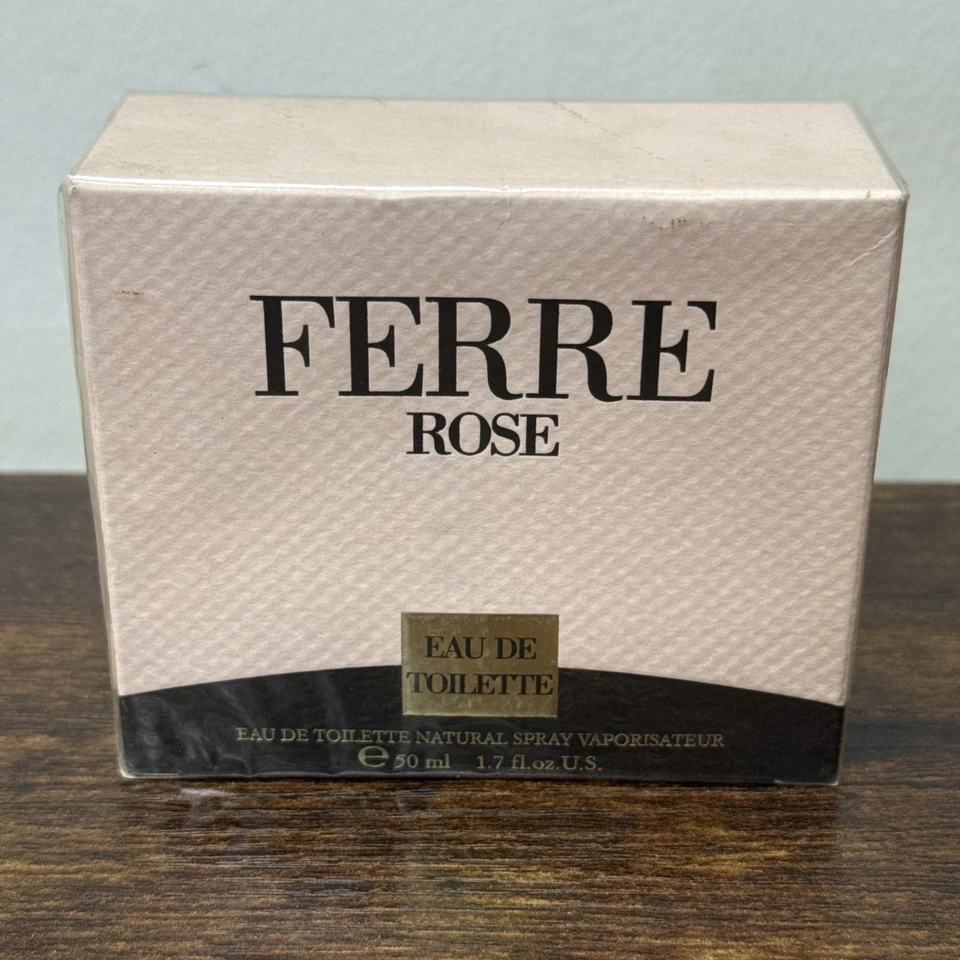 Ferre Rose de Gianfranco Ferre EDT Spray 1.7 FL. OZ. No precintado Foto 1 de 3