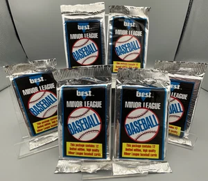 1990 Mejores Ligas Menores de Béisbol -6- Paquetes de Cera Frank Thomas RC Novato *1 - Imagen 1 de 5