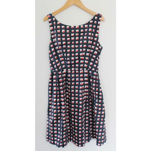 Abito Kate Spade Total Pattern 2 Donna Navy Nuovo Arrivo Usatoni 0