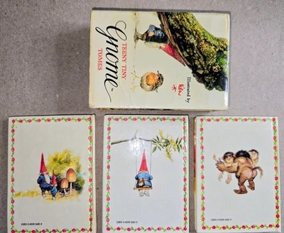 Teeny Tiny Gnome Tomes, Miniature Boxed Set Of 3 Mini Books, Poortvliet, Huygen - Image 1 of 4
