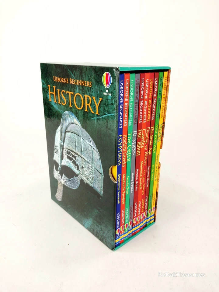 Usborne Beginners History 10 Books Collection Box Set... by Katie Daynes, Lisa J - Image 1 of 4