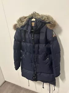 Parajumpers Long Bear Daunenjacke Wintermantel Damen M blau - Bild 1 von 3