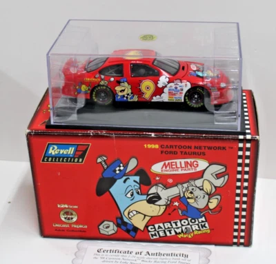 Revell Lake Speed 1998 Ford Taurus Cartoon Network conjunto de banco fundido com caixa e certificado de autenticidade - Imagem 1 de 4