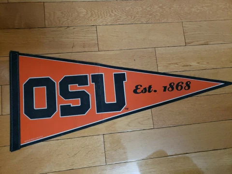OSU Beavers Team Logo Pennant Cover