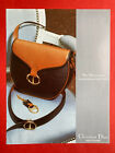 publicité Christian Dior 1987 mode vintage sac à main Paris presse collection 80