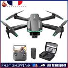2.4GHz 4K Single Camera Folding RC Drone Quadcopter with Battery LED Lights FR