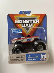 Spin Master Monster Jam Walmart Exc. The Walmart Museum Sam Walton Monster Truck - Picture 1 of 3