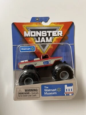 Spin Master Monster Jam Walmart Exc. The Walmart Museum Sam Walton Monster Truck - Image 1 of 3