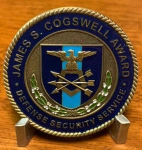 Moneda Desafío Servicio de Seguridad de Defensa 50 Aniversario 2016 Premio James S. Gogswell - Imagen 1 de 2
