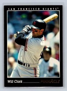 1993 Pinnacle - #16 Will Clark - Picture 1 of 2