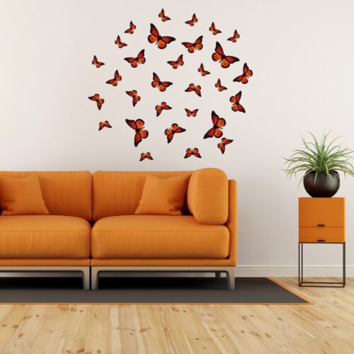 30x Butterfly Wall Stickers Art Decor Girl Room Bedroom Baby Kids Nursery 3D