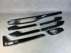 NEW GENUINE Audi A4 S4 8W B9 A5 S5 F5 Decor Strip Decor Molding Bezel Carbon SET - Bild 1 von 13