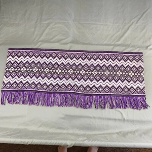 Beautiful Vintage Bargello Embroidery Tapestry 135cm/57cm (53''x 22'') P2477 - Picture 1 of 15