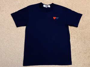 cdg sweater blue