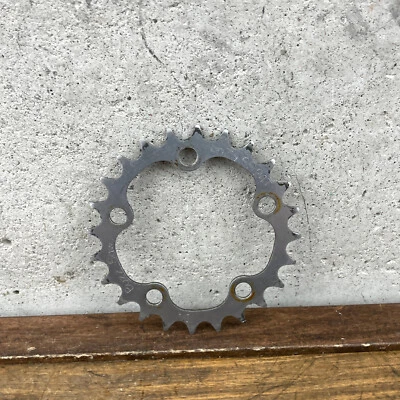 Plato vintage Onza Buzz Saw 24t SS24T 24 dientes 74 BCD acero triple abuela Foto 1 de 4