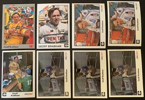 GEOFF BRABHAM 8 card lot Indianapolis 500 IndyCar - Picture 1 of 2