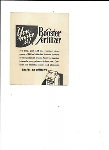 MILLER FERTILIZER VINTAGE AD AND ILLUSTRATION OF THE HOLY SEPULCHRE,JERUSALEM - Picture 1 of 2