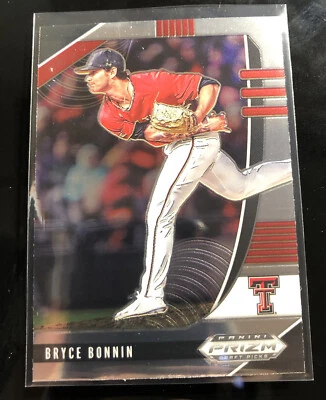 2020 Prizm Draft Picks Base Prizm #PDP84 Bryce Bonnin - Image 1 of 2