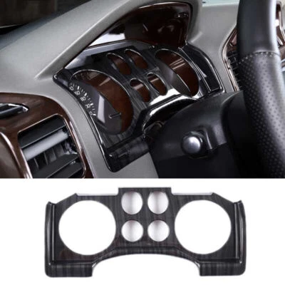 Panel de instrumentos de grano de madera negro para Mitsubishi Pajero Montero 2000-2006 Foto 1 de 4