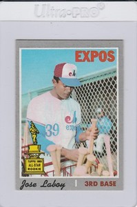 1970 Topps Jose Laboy Montreal Expos #238 Baseball Card