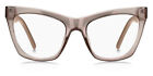 Marc Jacobs Marc 649 Eyeglasses Women Beig Brown Cat Eye 53Mm New & Authentic