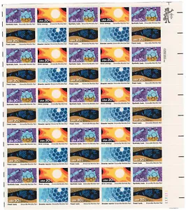 Scott #2006-2009a Knoxville World Fair Sheet of 50 Stamps - MNH LR Syn Fuels 1st - Picture 1 of 1