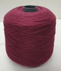 natur Wolle Garn Stricken&häkeln|100% baumwolle FUCHSIE rot 800gr. Nm 20/2 bw57 - Bild 1 von 2