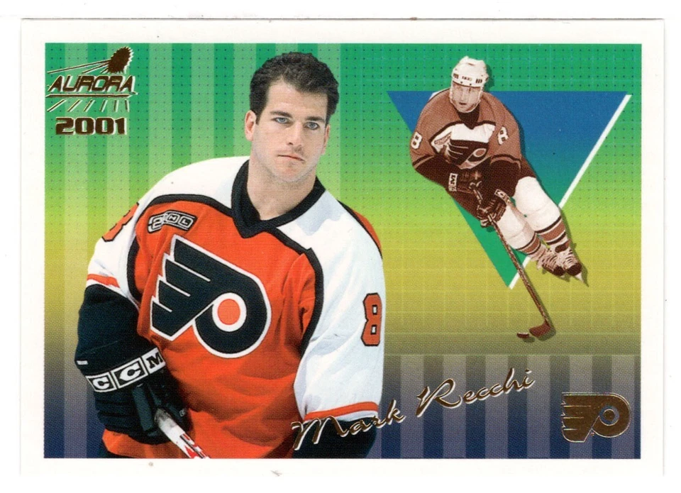 Mark Recchi - Philadelphia - Stripes (Hockey Card) 2000-01 Pacific Aurora # 109 - Image 1 of 1