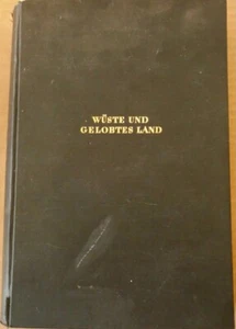 Vintage 1932 - 1st Edition - Wüste und Gelobtes Land - Elias Auerbach - VG Cond. - Picture 1 of 6