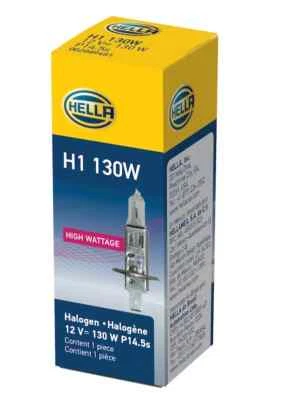 NEW Hella H1 130W Headlight Bulb For Ford, BMW, Land Rover - Image 1 of 4