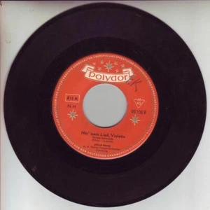 Alfred Hause Hör mein Lied, Violetta / Unter der roten Laterne von St. Pauli - Bild 1 von 2