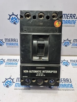 Interrupteur Non-Automatique Westinghouse 100P791H04 400 AMP Max 600V.AC 250V.DC - Photo 1/4