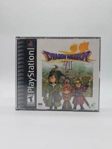 Dragon Warrior VII PS1 (Sony PlayStation 1, 2001) CIB with Reg Card - Bild 1 von 8