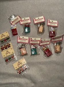 Vintage Konvolut Weihnachten Basteln Miniatur Mini Spielzeug Mangelsens Faserbasteln - Bild 1 von 6