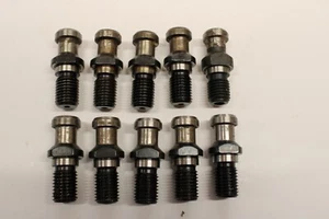 x10 tacos de tracción M16 retención nob cortos debajo de la brida dimensiones en 2ª foto - Imagen 1 de 2