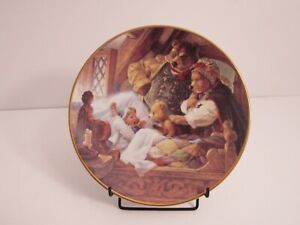 Goldilocks and the Three Bears Knowles Co Collectors Plate 1991 Scott Gustafson