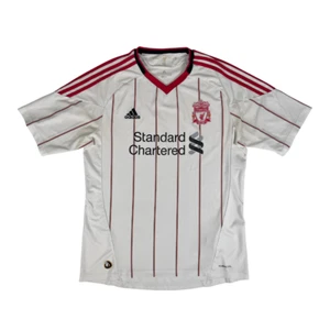LIVERPOOL FC 2010/12 Adidas Away Football Shirt L England Vintage Soccer Jersey - Picture 1 of 12