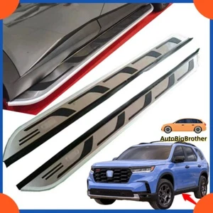 Fits for Honda pilot 2023 2024 2Pcs Running Boards Side Steps Pedals Nerf Bar - Picture 1 of 5